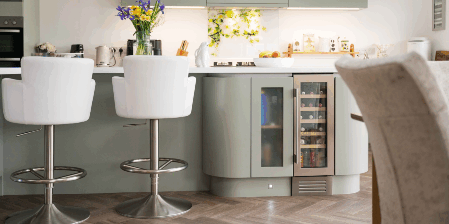 Wine fridge akb kitchen 